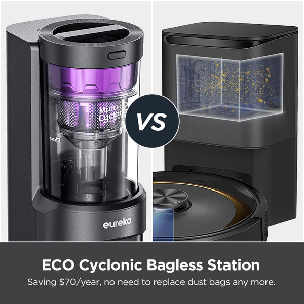 Eureka Bagless Robot Vacuum, NER E10s