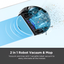 Eureka NER E10s Self-Empty Robot Vacuum Cleaner with LiDAR Mapping, Voice Control and Vacuum-Mop Cleaning